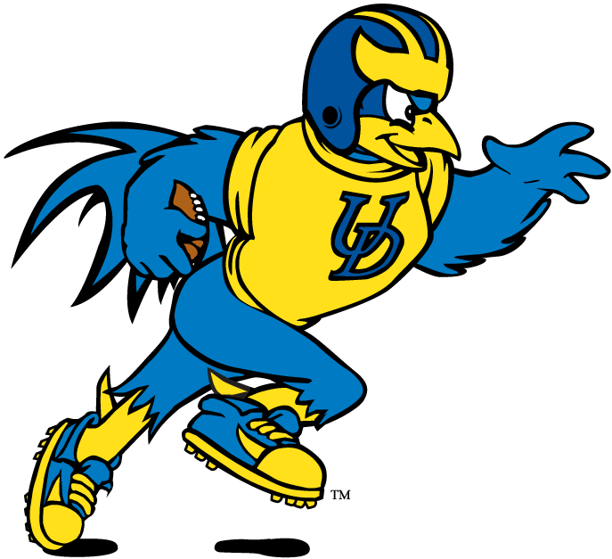 Delaware Blue Hens 1993-Pres Mascot Logo v9 diy DTF decal sticker